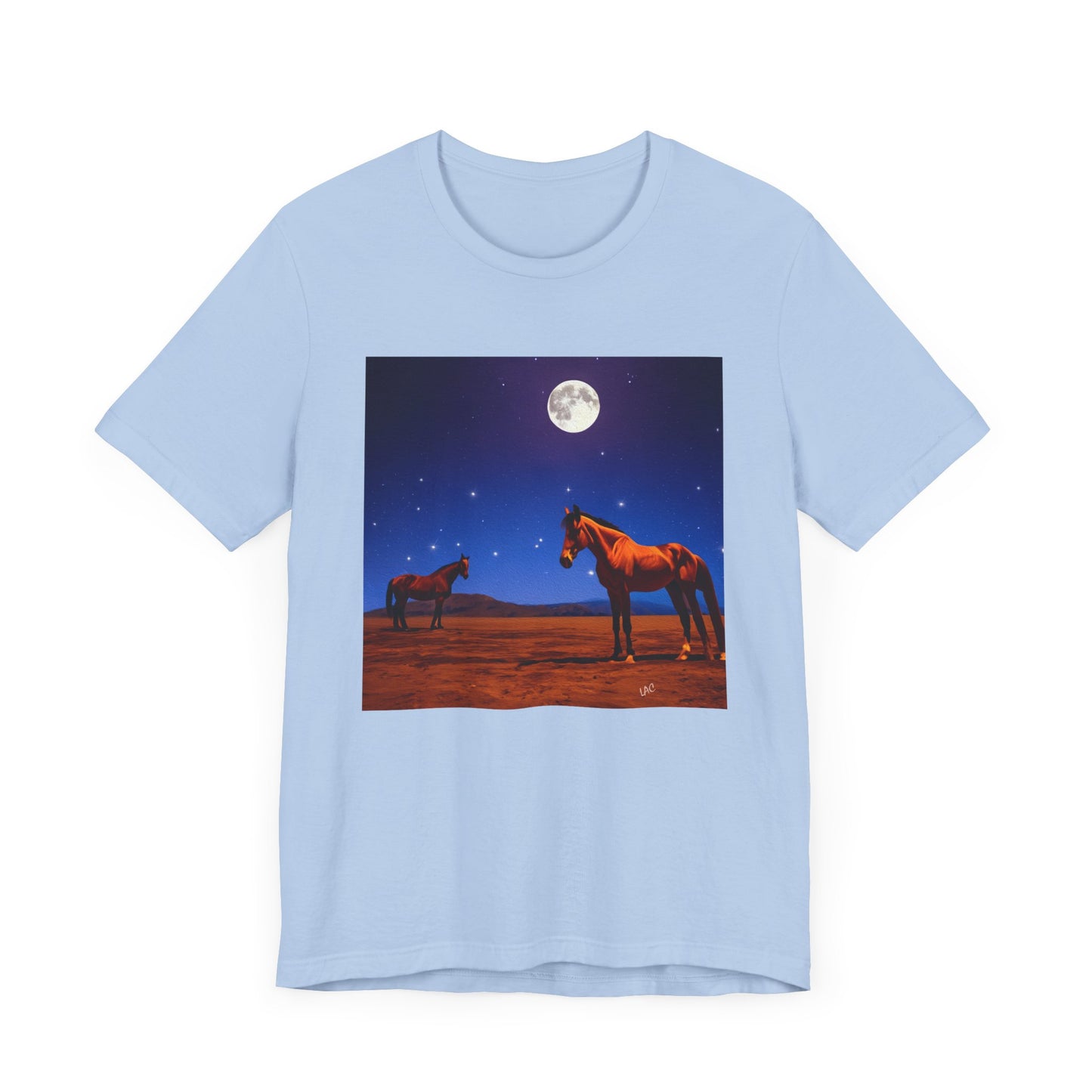 Moonlight Horses Unisex Jersey Short Sleeve Tee