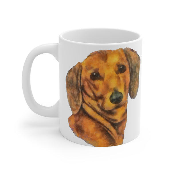 Dachshund 'Doxie #1' Ceramic Mug 11oz