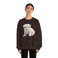 Bichon Frise Unisex 50/50 Crewneck Sweatshirt