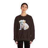 Bichon Frise Unisex 50/50 Crewneck Sweatshirt