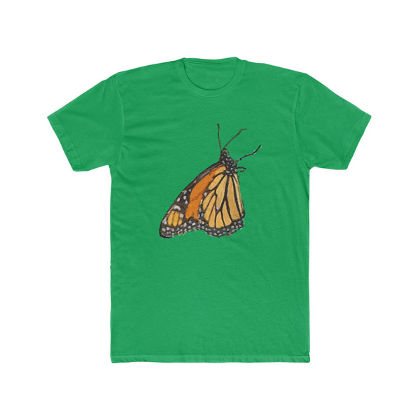 Monarch Butterfly - Men's Fitted Cotton Crew Tee