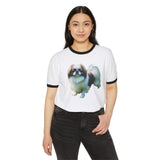 Japanese Chin Classic Cotton Ringer T-Shirt