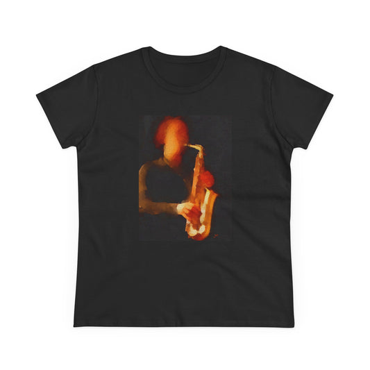 Saxophonist - Women's Midweight Cotton Tee