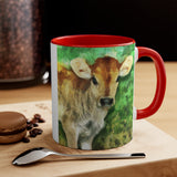 Jersey Calf Accent Coffee Mug, 11oz