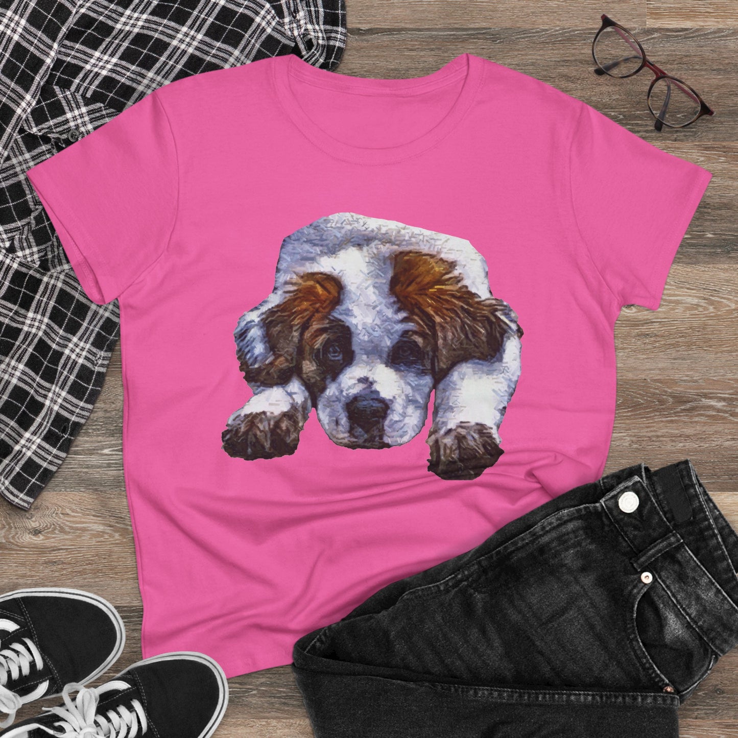St. Bernard SonTuc Women's Midweight Cotton Tee