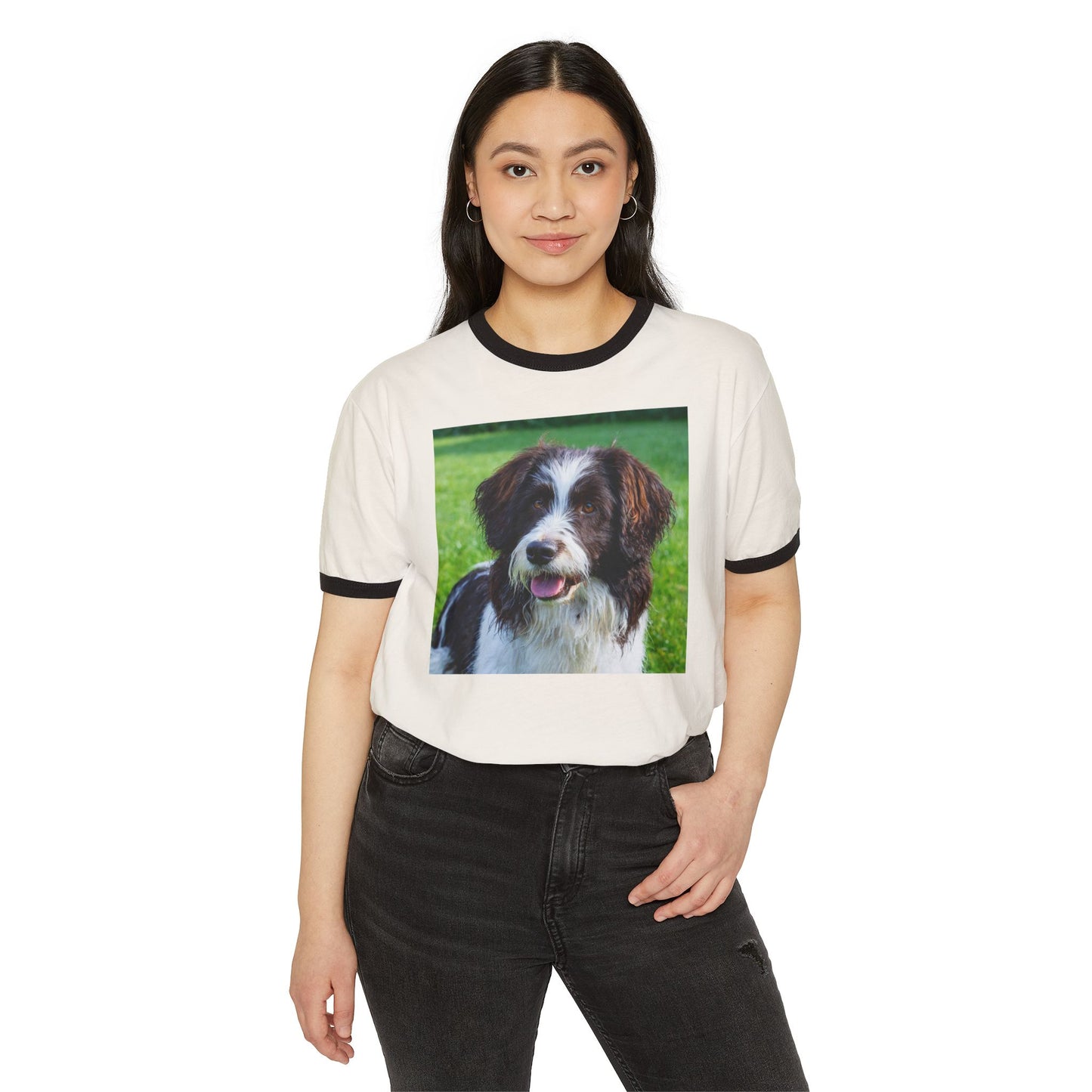 Drentsche Patrijshond Classic Cotton Ringer T-Shirt