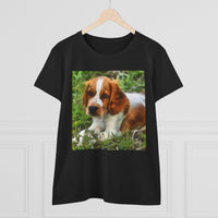 Welsh Springer Spaniel Women's Midweight Cotton Tee