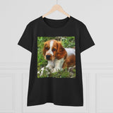 Welsh Springer Spaniel Women's Midweight Cotton Tee