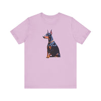 Doberman Pinscher - #2  -  Unisex Jersey Short Sleeve Tee