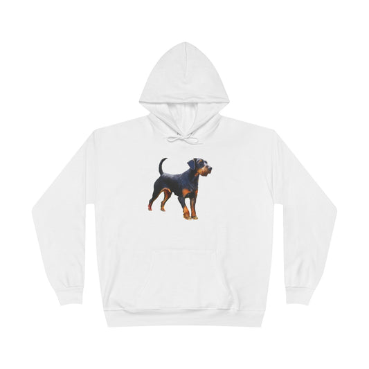 Jagdterrier Unisex Fleece Lined Pullover Hoodie Sweatshirt