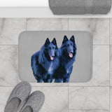 Belgian Shepherds  -  Bathroom Rug Mat