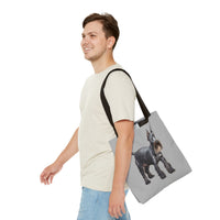 Cesky Terrier - Spun Polyester Tote Bag (AOP)