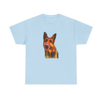 German Shepherd 'Bayli' Unisex Heavy Cotton Tee