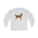 Shikoku - Japanese Hunting Dog Classic Cotton Long Sleeve Tee