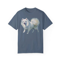 Japanese Spitz -  Unisex Relaxed Garment-Dyed T-shirt