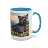 Skye Terrier - Ceramic Accent Coffee Mug - 2 Sizes