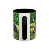 Rottweiler - Lina Accent Coffee Mug (11, 15oz)