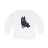 Schipperke  ---- Unisex Classic Cotton Long Sleeve Tee