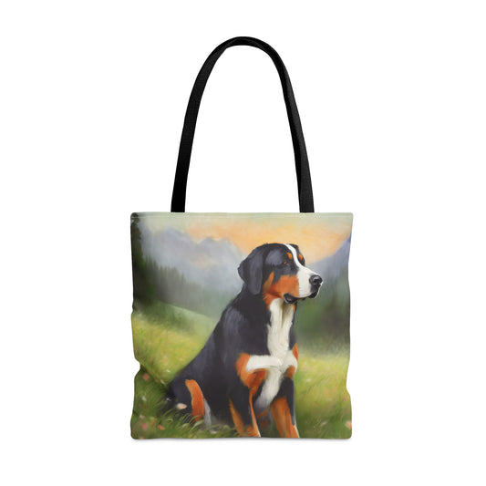 Greater Swiss Mountain -  Tote Bag