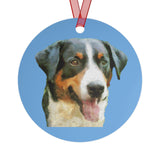 Appenzeller Sennenhund Metal Ornaments