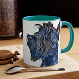 Schnauzer Ceramic Accent Coffee Mug, 11oz