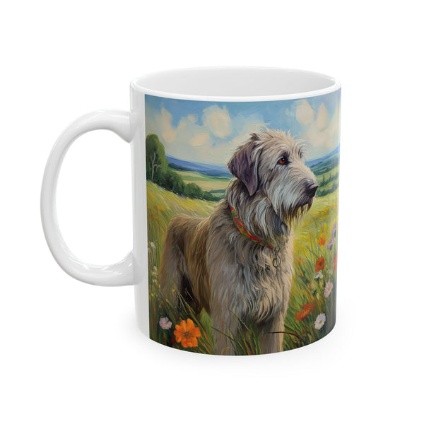 Irish Wolfhound Ceramic Mug - 2 Sizes