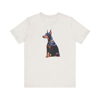 Doberman Pinscher - #2  -  Unisex Jersey Short Sleeve Tee