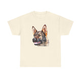 German Shepherd 'Hans' Unisex Heavy Cotton Tee