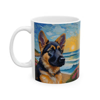 German Shepherd Ceramic Mug - 2 Sizes