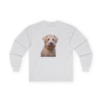 Soft Coated Wheaten Terrier Unisex Classic Cotton Long Sleeve Tee