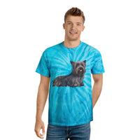 Skye Terrier Tie-Dye Tee, Cyclone