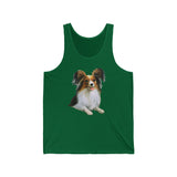 Papillon Unisex Jersey Tank