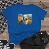 Old English Sheepdog Women's Midweight Cotton Tee