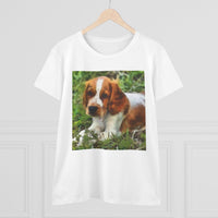 Welsh Springer Spaniel Women's Midweight Cotton Tee