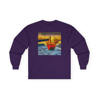 Cocktails at Sea Ranch Unisex Cotton Long Sleeve Tee