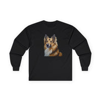 Icelandic Sheepdog Classic Cotton Long Sleeve Tee