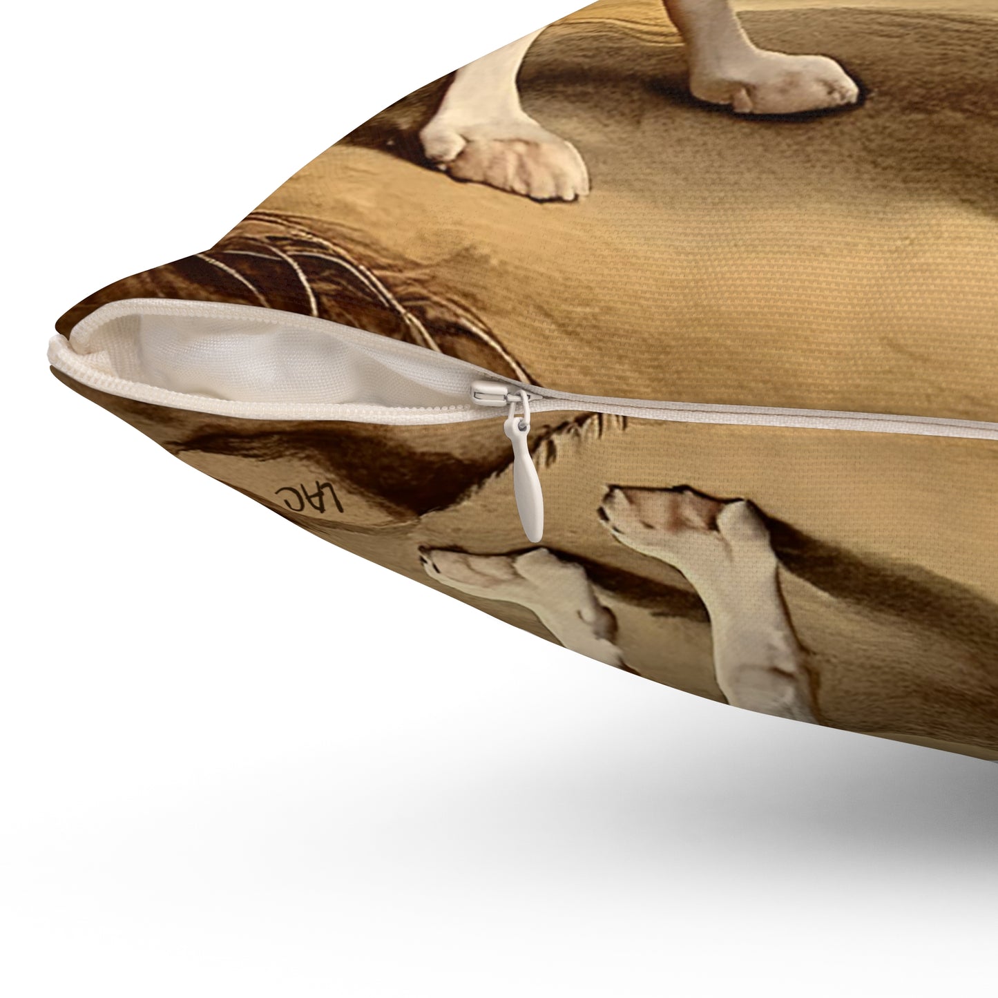 Harrier #2 - Spun Polyester Throw Pillow