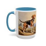 Harrier #2 - Accent Ceramic Coffee Mug - 2 Sizes