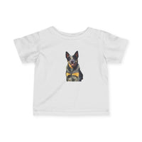 Blue Heeler - Australian Cattle Dog 'Baily' Infant Fine Jersey Tee