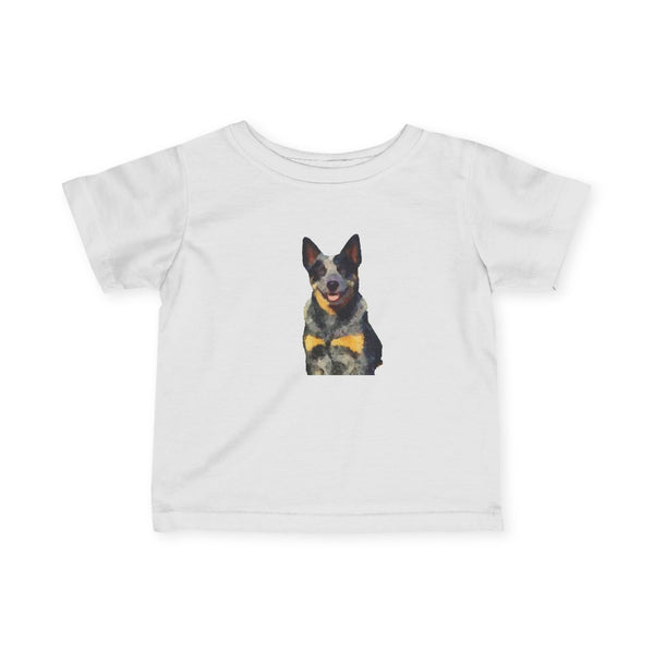 Blue Heeler - Australian Cattle Dog 'Baily' Infant Fine Jersey Tee