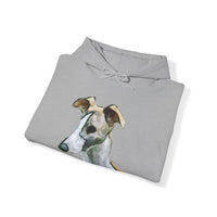 Whippet Unisex 50/50 Hoodie