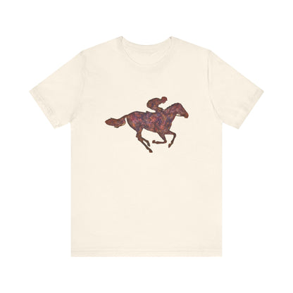 Race Horse - Unisex Jersey Short Sleeve Tee