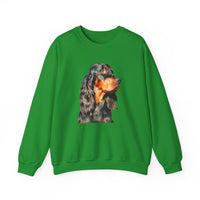 Gordon Setter 'Angus' Unisex 50/50 Crewneck Sweatshirt