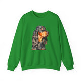 Gordon Setter 'Angus' Unisex 50/50 Crewneck Sweatshirt