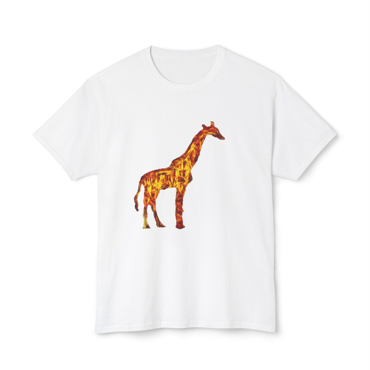Giraffe Unisex Pre-Shrunk Jersey Cotton Tee