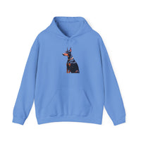 Doberman Pinscher #2 - Unisex 50/50 Hooded Sweatshirt