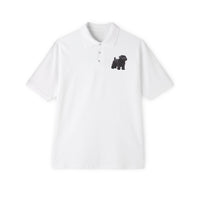 Black Russian Terrier Puppy - Men's Piqué Polo Shirt