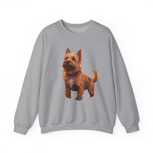 Norwich Terrier Unisex 50/50 Crewneck Sweatshirt