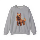 Norwich Terrier Unisex 50/50 Crewneck Sweatshirt
