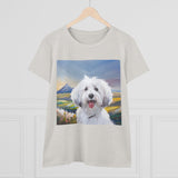 Coton de Tulear Women's Midweight Cotton Tee